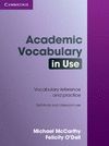 ACADEMIC VOCABULARY IN USE WITH ANSWERS