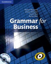 GRAMMAR FOR BUSINESS WITH AUDIO CD