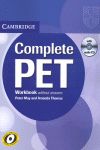 COMPLETE PET WORKBOOK WITHOUT ANSWERS WITH AUDIO CD