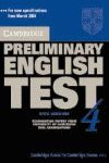 CAMBRIDGE PRELIMINARY ENGLISH TEST 4 SELF-STUDY PACK