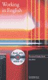 WORKING IN ENGLISH PERSONAL STUDY BOOK AUDIO CD