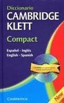 DICCIONARIO CAMBRIDGE KLETT COMPACT ESP- ING