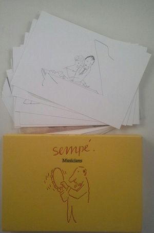 SEMPE:MUSICIANS POSTCARDS