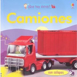 CAMIONES  QUE HAY DETRAS ? CON SOLAPAS   *** USBORNE ***