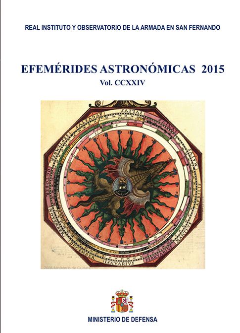 EFEMERIDES ASTRONOMICAS 2015