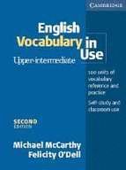 ENGLISH VOCABULARY IN USE UPPER-INTERMEDIATE WITH ANSWERS AND CD-ROM 3RD EDITION