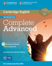 COMPLETE ADVANCED - STUDENT'S BOOK WITH ANSWERS (+ CD-ROM)
