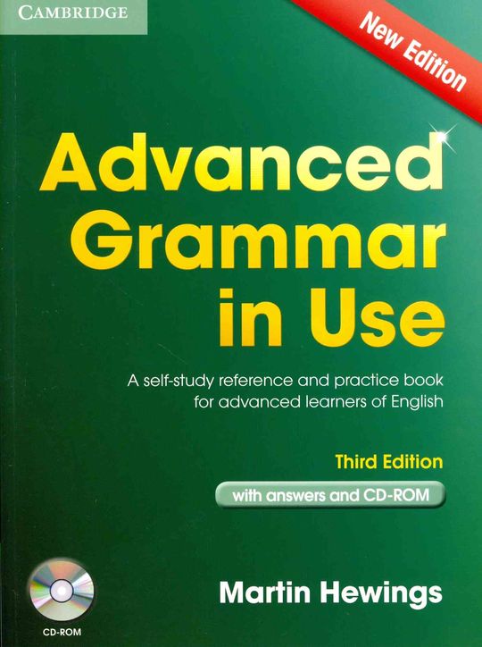 ADVANCED GRAMMAR IN USE BOOK WITH ANSWERS AND CD-ROM 3RD EDITION