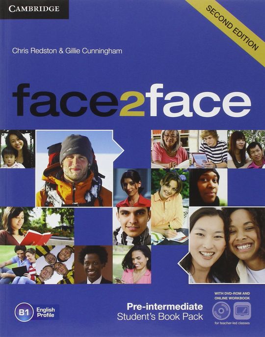 FACE2FACE PRE-INTERMEDIATE STUDENT'S BOOK WITH DVD-ROM AND ONLINE WORKBOOK PACK