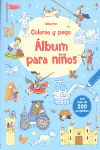 LIBRO PARA NIOS COLOREA Y PEGA