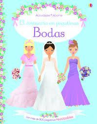 EL VESTUARIO EN PEGATINAS BODAS