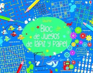 BLOC DE JUEGOS DE LAPIZ Y PAPEL