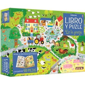 LIBRO Y PUZLE EN LA GRANJA