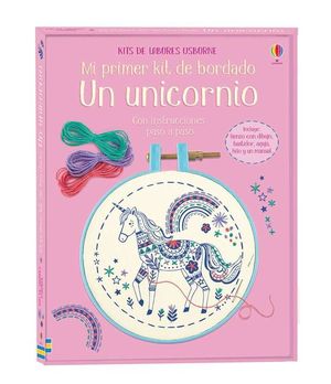 MI PRIMER KIT DE BORDADO. UN UNICORNIO