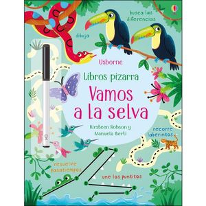 LIBROS PIZARRA. VAMOS A LA SELVA