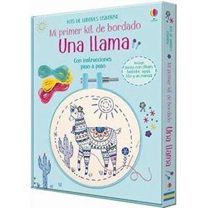 MI PRIMER KIT DE BORDADO: UNA LLAMA