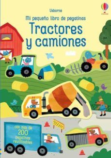 TRACTORES Y CAMIONES. MI PEQUEO LIBRO DE PEGATINAS