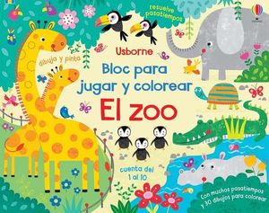 EL ZOO. BLOC JUGAR Y COLOREAR