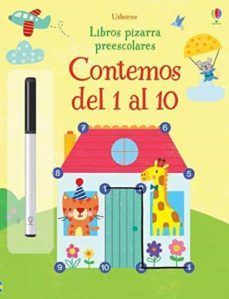 CONTEMOS DEL 1 AL 10. LIBROS PIZARRA PREESCOLARES