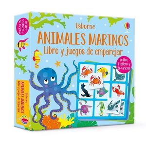 ANIMALES MARINOS. LIBRO Y JUEGOS DE EMPAREJAR