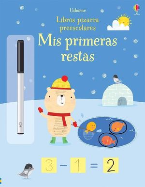 LIBROS PIZARRA PREESCOLARES. MIS PRIMERAS RESTAS