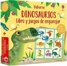 DINOSAURIOS. LIBRO Y JUEGOS DE EMPAREJAR