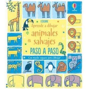 APRENDE A DIBUJAR ANIMALES SALVAJES. PASO A PASO