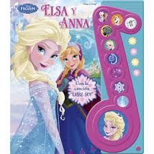 LIBRO MUSICAL 10 BOTONES FROZEN