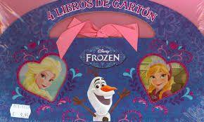 MINI BOLSO CON 4 LIBROS FROZEN TAB 4BK