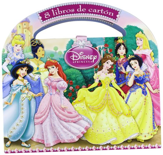 LCC. ESTUCHE. DISNEY PRINCESA (8 LIBROS DE CARTON)