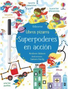 SUPERPODERES EN ACCIN. LIBROS PIZARRA