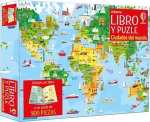 CIUDADES DEL MUNDO (LIBRO Y PUZLE DE 300 PIEZAS)