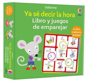 YA S DECIR LA HORA. JUEGO DE EMPAREJAR