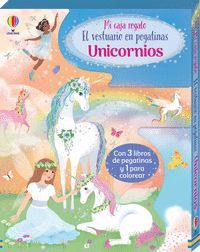 MI CAJA REGALO EL VESTUARIO EN PEGATINAS. UNICORNIOS