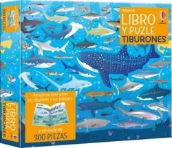 TIBURONES (LIBRO + PUZLE DE 300 PIEZAS)