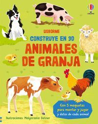 CONSTRUYE EN 3D: ANIMALES DE GRANJA