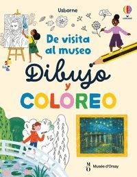 DIBUJO Y COLOREO. DE VISITA AL MUSEO