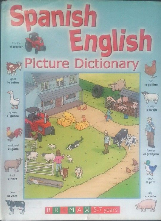 SPANISH-ENGLISH - PICTURE DICTIONARY