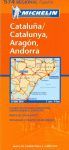 ARAGN, CATALUA (MAPA CARRETERAS REGIONAL MICHELIN )