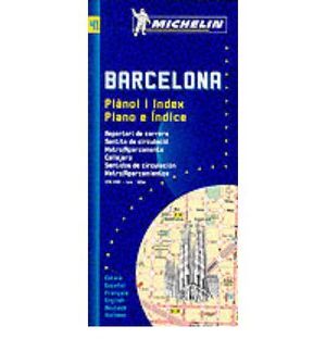 BARCELONA/PLANO INDICE DE CALLES