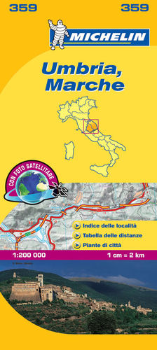 MAPA LOCAL 359 ITALIA: UMBRIA, MARCHE