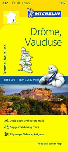 MAPA LOCAL FRANCE 332 DRME, VAUCLUSE