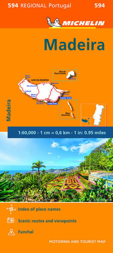 MAPA REGIONAL 594 MADEIRA