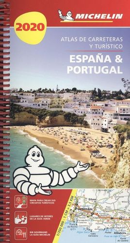 ATLAS CARRETERAS Y TURISTICO ESPAA PORTUGAL 2020 MICHELIN