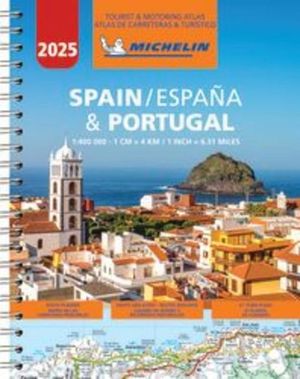 ESPAA & PORTUGAL 2025 ATLAS DE CARRETERAS Y TURISMO
