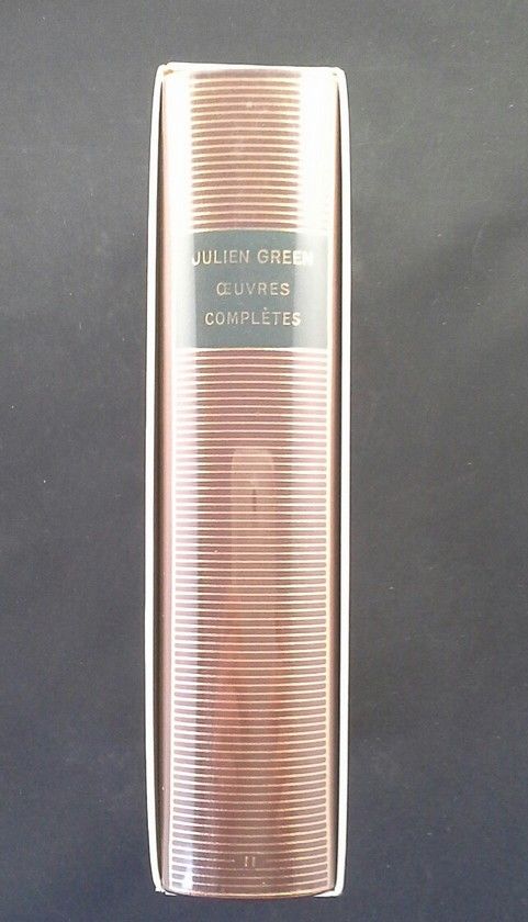 OEUVRES COMPL�TES DE JULIEN GREEN II