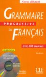 GRAMMAIRE PROGRESSIVE DU FRANCAIS + CD