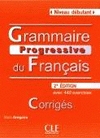 GRAMMAIRE PROGRESSIVE DU FRAN�AIS 2� EDITION AVEC 440 EXERCICES CORRIGES