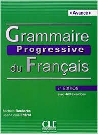 GRAMMAIRE PROGRESSIVE DU FRAN�AIS - AVANCE + CD - 2 EDITION