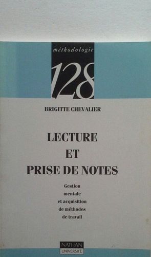 LECTURE ET PRISE DE NOTES